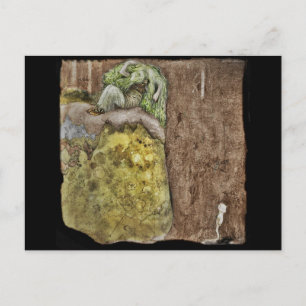 Junge nicht gefürchtet postkarte