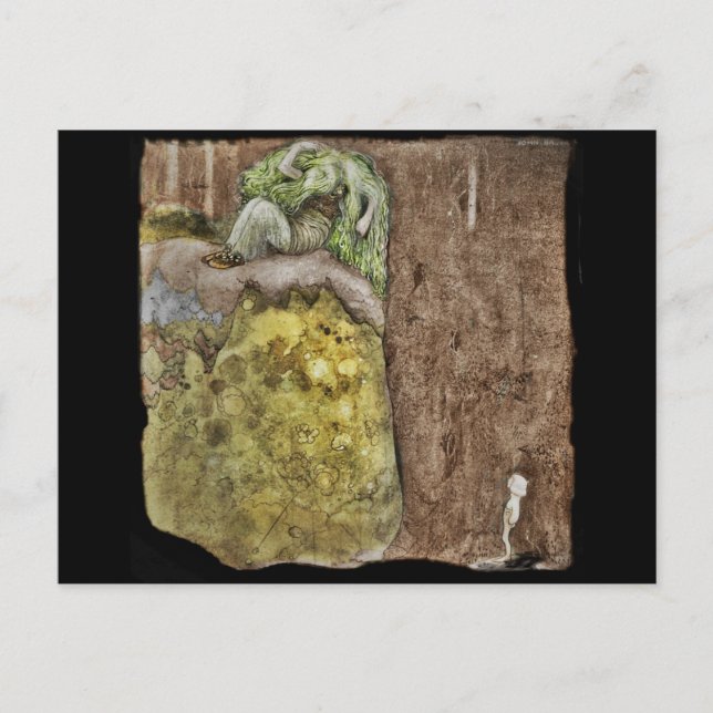 Junge nicht gefürchtet postkarte (Vorderseite)