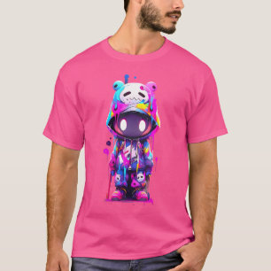 Junge Niedliche Cartoon Alien Art Swag Bear Urban  T-Shirt
