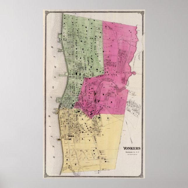 Junge, NY Atlas Poster (Vorne)