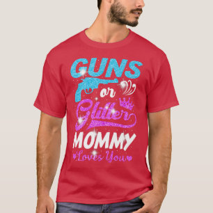 Junge oder Mädchen rosa oder blaue Mami-Lieben, di T-Shirt