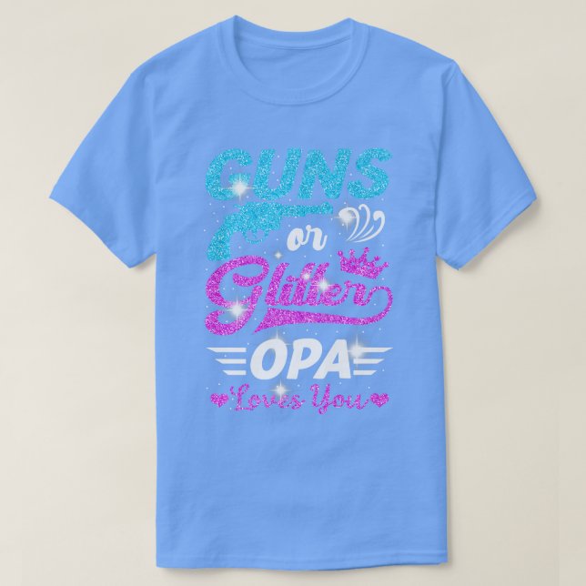 Junge oder Mädchen rosa oder blaue OPA-Lieben, die T-Shirt (Design vorne)