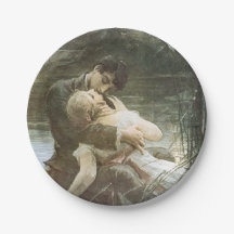 Junge Paare in der Liebe (Küssen in einem Boot)