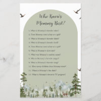Junge Pine Tree Forest Mountain, die Mommy Best ke