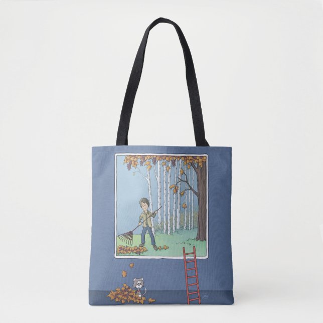 Junge Racing Blätter Tasche (Vorderseite)