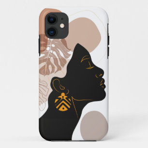 Junge schöne afrikanische Amerikanerin Case-Mate iPhone Hülle