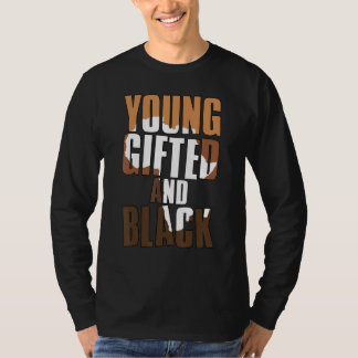 Junge Schwarze Mädchen Melanin Königin Mädchen Ki T-Shirt