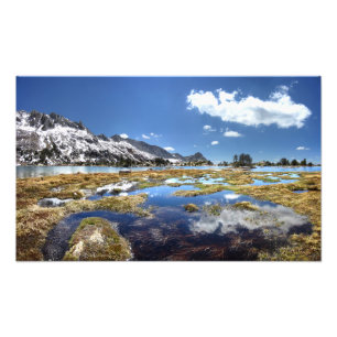 Junge Seen - Yosemite - Sierra Nevada Fotodruck