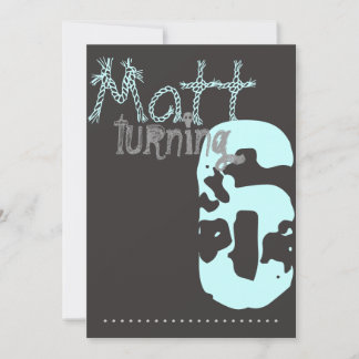 Junge und Mädchen Gymnastik Geburtstag Einladung