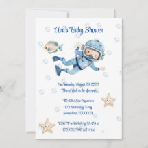Junge unter der Sea Baby Dusche