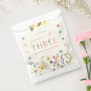 Junge Wilde & Drei Wildblumen 3. Geburtstagsfeier Geschenktütchen