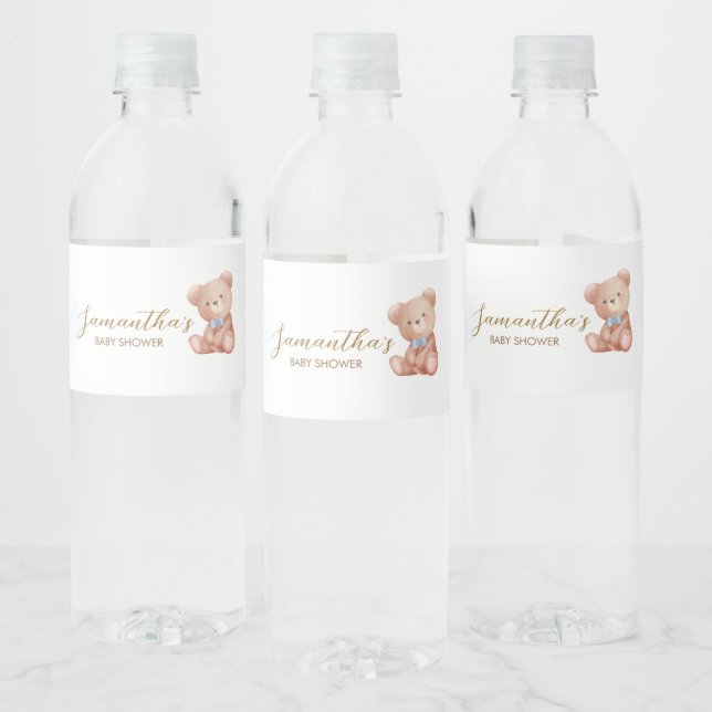 Junge, wir können frühes Abwarten Kinderdusche (Flaschen)