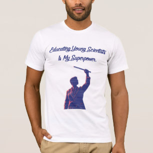 Junge Wissenschaftler Ausbilden Mein Superkraft-Le T-Shirt