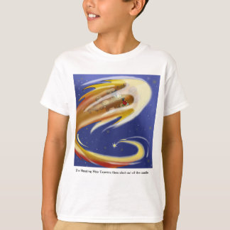 Junge, Zahnfee mit Rollstuhl, Schießstar T-Shirt