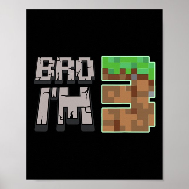 Junge zum 3. Geburtstag  Poster (Vorne)