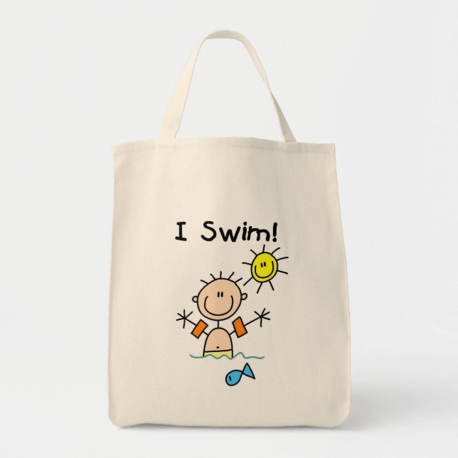 Jungei Swim-T - Shirts und Geschenke Tragetasche (Vorne)