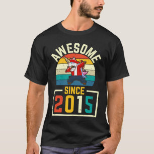 Jungen 7. Geburtstag Einhorn 7 Jahre Phantastische T-Shirt