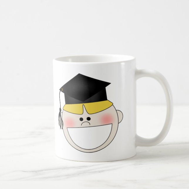 Jungen-Abschluss-T - Shirts und Geschenke Tasse (Rechts)