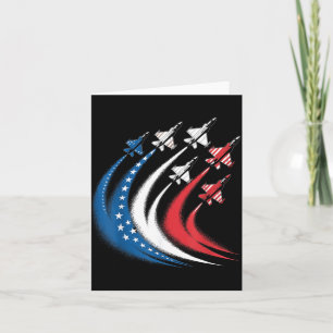 Jungen Amerikanische Flagge Kampfjet Kinder USA Pa Karte