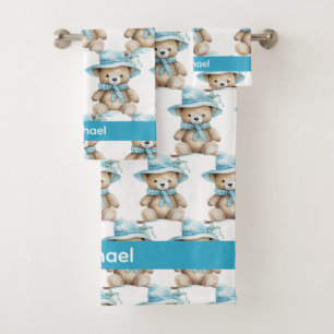 Jungen-Baby- & Kleinkind-Badetuch-Set Benutzerde Badhandtuch Set
