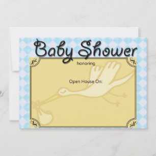 Jungen-Baby-Party-Einladung Einladung