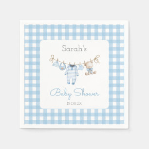Jungen-Bär-Baby-Party Serviette