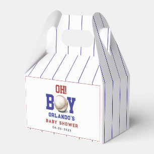 Jungen Baseball-Baby-Party   Süße Sportparty Geschenkschachtel