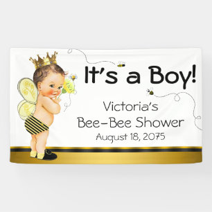 Jungen-Bienen-Baby-Party Banner