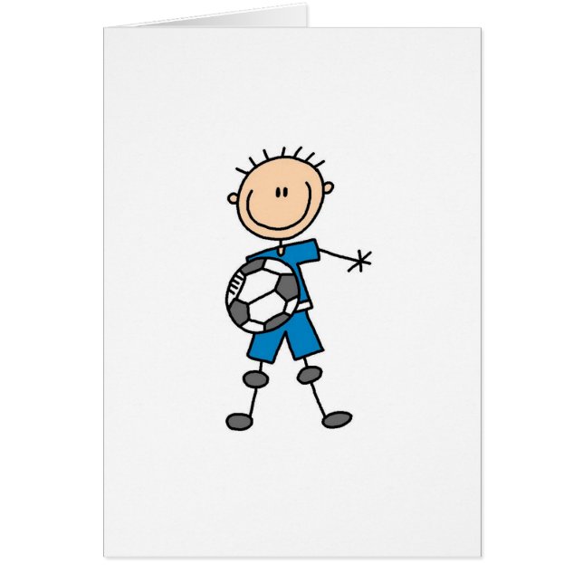 Jungen-blauer einheitlicher Fußball (Vorne)