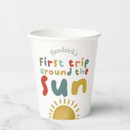 Jungen Cool 1. Reise um den Sonnensommer zum Gebur Pappbecher