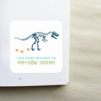 Jungen Cool T-Rex Dinosaurier Kinder Buchzeichen