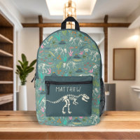 Jungen Coole T-Rex Dinosaur Fossil School