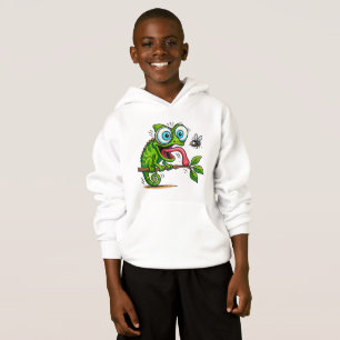 Jungen "Epischer Donut"-Frosch Hoodie - Vibranter