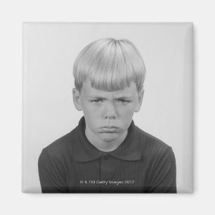 Jungen-Gesichtsausdrücke Magnet