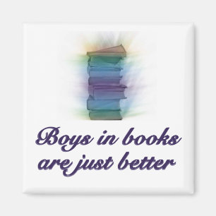 JUNGEN IN DEN BÜCHERN SIND GERADE BESSER MAGNET