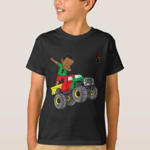 Jungen jüdisch trotzen schwarzen König in der Mons T-Shirt