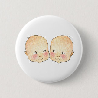 Jungen-Junge paart Grafik Button