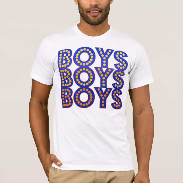Jungen-Jungen-Jungen T-Shirt (Vorderseite)