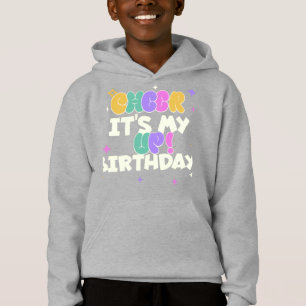 JUNGEN KINDER GEBURTSTAG AUFMUNTERN PULLOVER HOODI