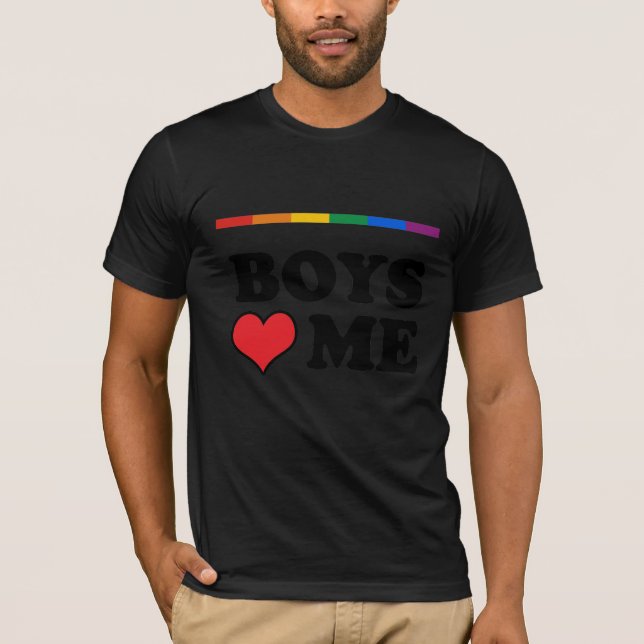 JUNGEN-LIEBE ICH T-Shirt (Vorderseite)
