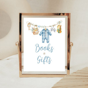 Jungen lokal gewachsene Bücher und Geschenke Schil Poster