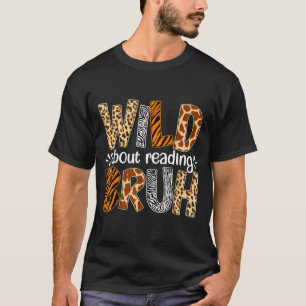 Jungen lustiges Wildtier über das Lesen von Bruh-B T-Shirt