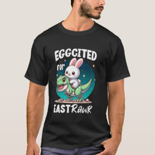 Jungen Mädchen Eggcited für EastRAWR Osterhase T-R T-Shirt