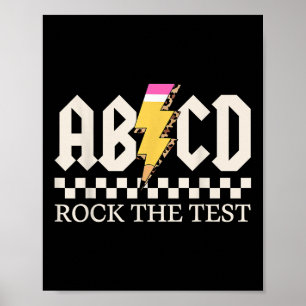 Jungen Mädchen Kinder Lehrer Rock Rock The Test Ab Poster