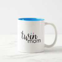 Jungen-Mädchen-Zwillings-Mama-Tasse