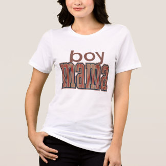 Jungen-Mama-Shirt Tri-Blend Shirt
