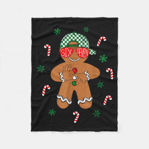 Jungen Männer Weihnachten 6 7 Lebkuchen Lustiges M Fleecedecke