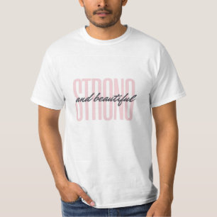 Jungen mit einem starken Zitat-Design für Shirt