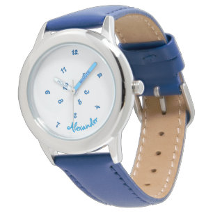 Jungen Name Cool Niedlichen  lustige Jumblurs Blue Armbanduhr
