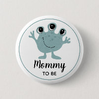 Jungen Niedliche Alien Mommy zu sein Baby Dusche